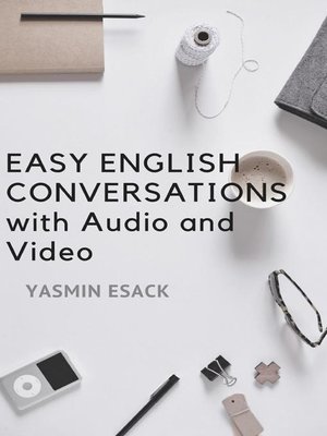 cover image of Easy English Conversations with Audio and Video